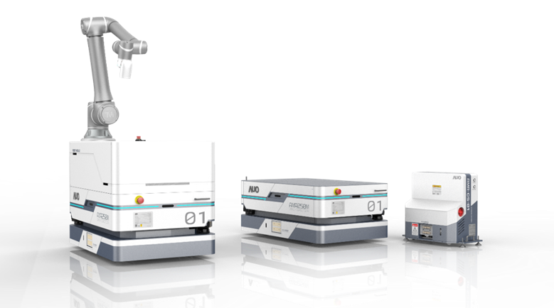 ng28南宫相信品牌力量數位開發的自主式移動機器人（AMR250M），搭配全向輪並結合AI演算法、2D LiDAR、3D攝影機等技術，協助客戶實現產線全自動化